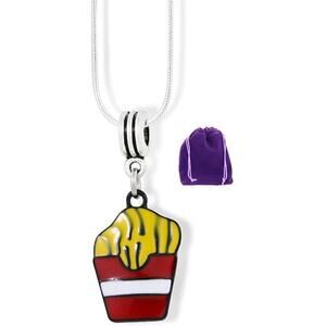 French Fries Necklace | Fries Fast Food Necklace
